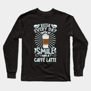 Smile with Caffè Latte Long Sleeve T-Shirt